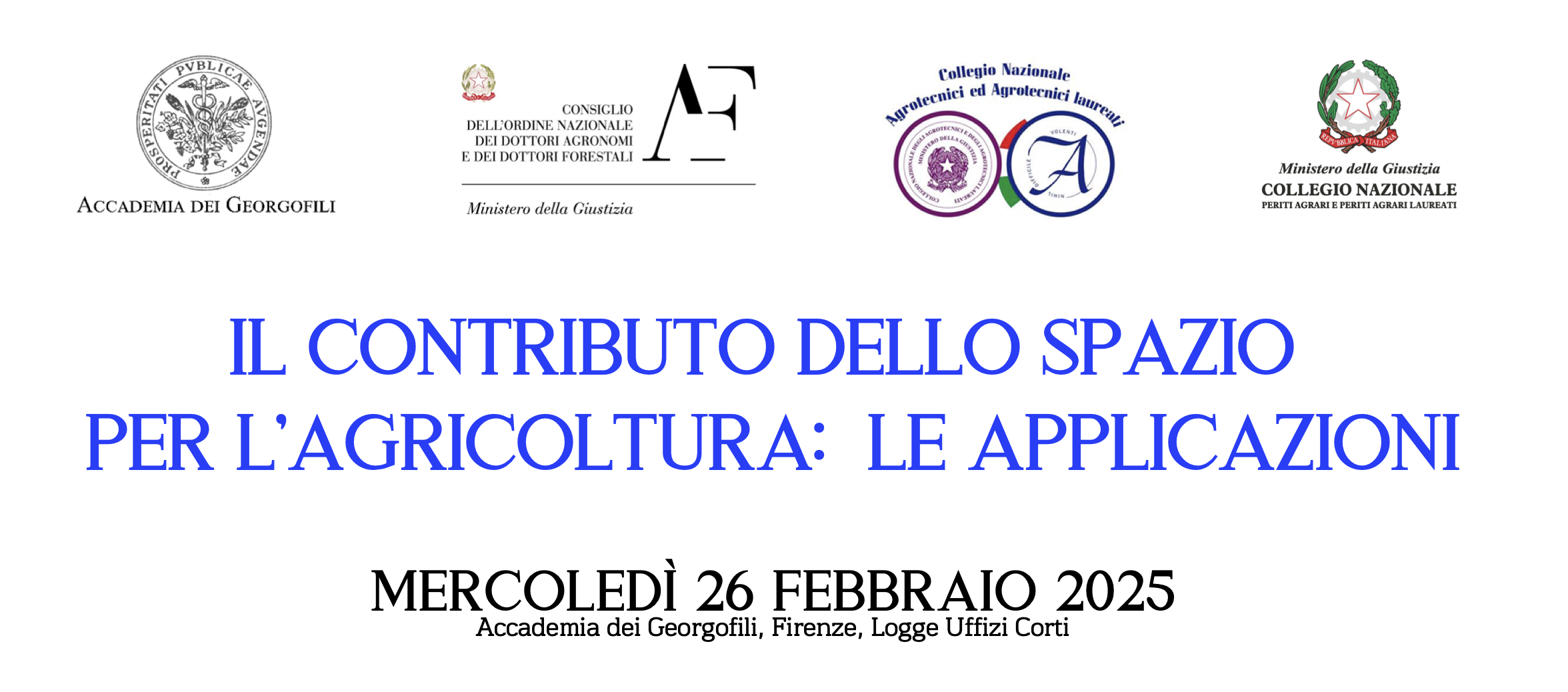 Il contributo dello spazio per l'agricoltura: le applicazioni